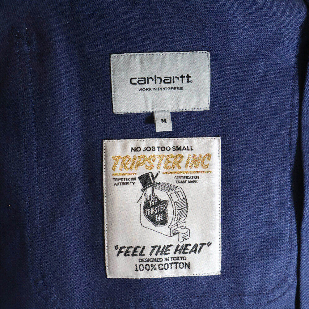 Carhartt WIP(カーハート ダブリューアイピー) 22AW ×Kunichi Nomura Tripster 野村訓市 トリップスター セットアップ カジュアルスーツ カバーオール ジャケット パンツ ネイビー