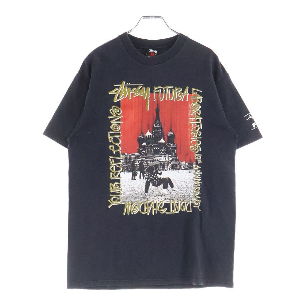 STUSSY(ステューシー) 00s OLD futura 10th 記念 Tシャツ Mサイズ