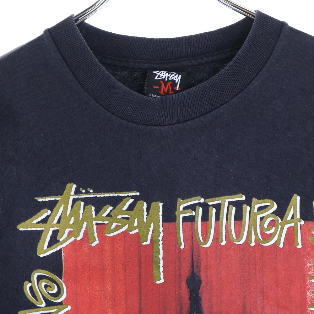 STUSSY(ステューシー) 00s OLD futura 10th 記念 Tシャツ Mサイズ