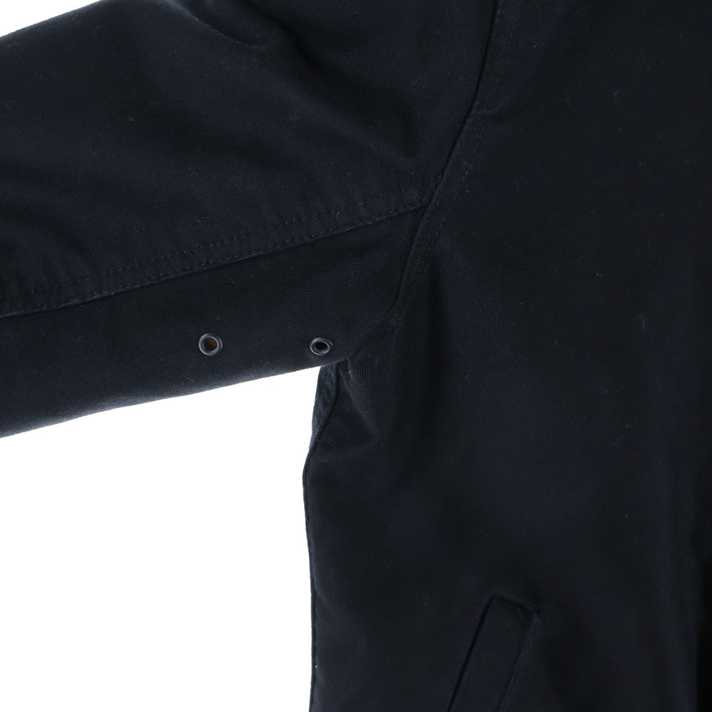 WACKO MARIA(ワコマリア) N-1 DECK JACKET レオパードボア デッキジャケット ブラック
