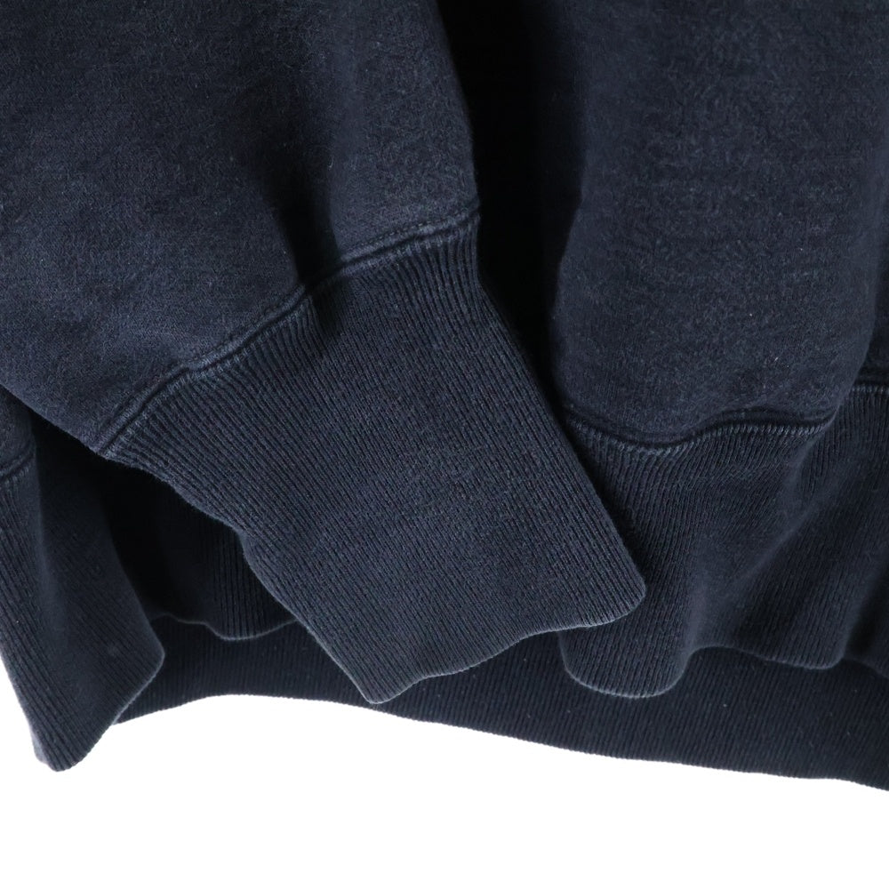 THE REAL McCOY'S(ザリアルマッコイ) BUCO P/O SWEATSHIRT / FLAME ファイヤーパターン パーカー ブラック BC20102