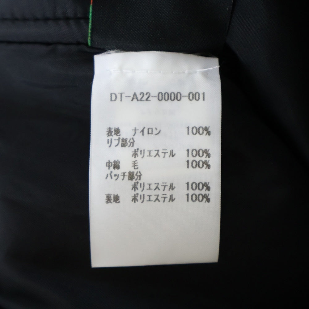 DENIM TEARS(デニムティアーズ) DENIM TEARS 1619 BOMBER JACKET ボンバージャケット DT-A22-0000-001 ブラック