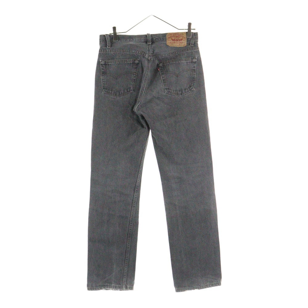 Levi's(リーバイス) 80s 501 BLACK DENIM PANTS 501-0658 ブラックデニムパンツ ボタン裏653刻印 アメリカ製 グレー