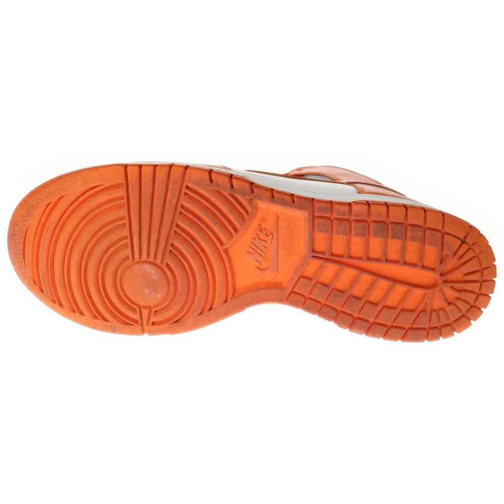 NIKE(ナイキ) DUNK HI RETRO ORANGE BLAZE DD1399-101 ダンク ハイ レトロ オレンジブレイズ ハイカットスニーカー ホワイト/オレンジ US9/27.0cm