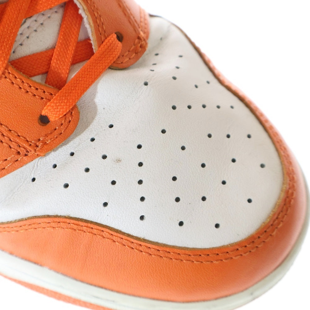 NIKE(ナイキ) DUNK HI RETRO ORANGE BLAZE DD1399-101 ダンク ハイ レトロ オレンジブレイズ ハイカットスニーカー ホワイト/オレンジ US9/27.0cm
