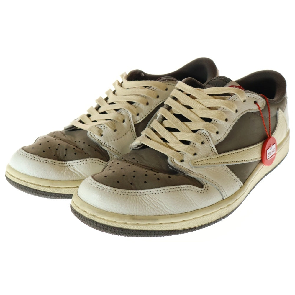 NIKE(ナイキ) ×TRAVIS SCOTT AIR JORDAN 1 LOW OG REVERSE MOCHA DM7866-162 トラヴィススコット エアジョーダン1 ローカットスニーカー リバースモカ ブラウン US8/26.0cm