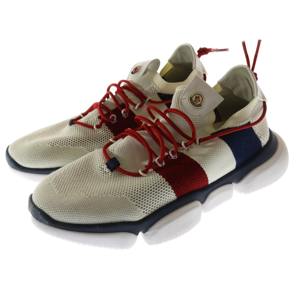 MONCLER(モンクレール) THE BUBBLE SNEAKER 1036200 バブルスニーカー ローカットスニーカー ホワイト/ネイビー