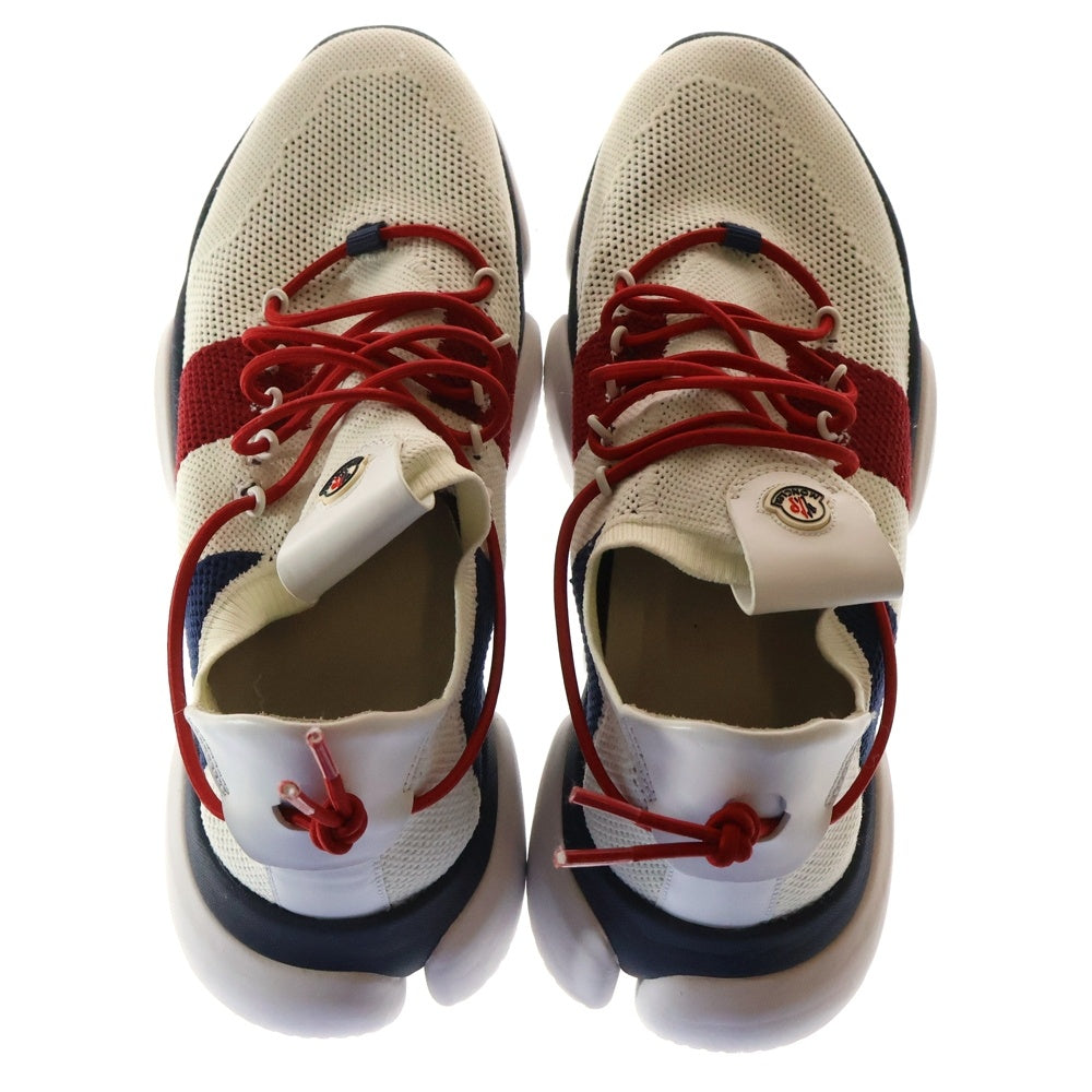 MONCLER(モンクレール) THE BUBBLE SNEAKER 1036200 バブルスニーカー ローカットスニーカー ホワイト/ネイビー