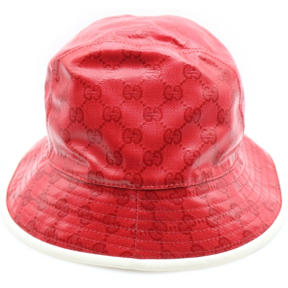 GUCCI(グッチ) ×adidas HAT M MARS FOILMA バケットハット レッド