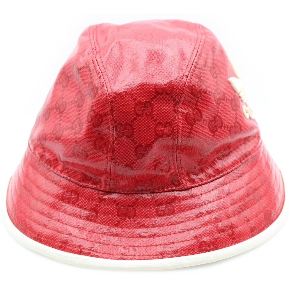 GUCCI(グッチ) ×adidas HAT M MARS FOILMA バケットハット レッド