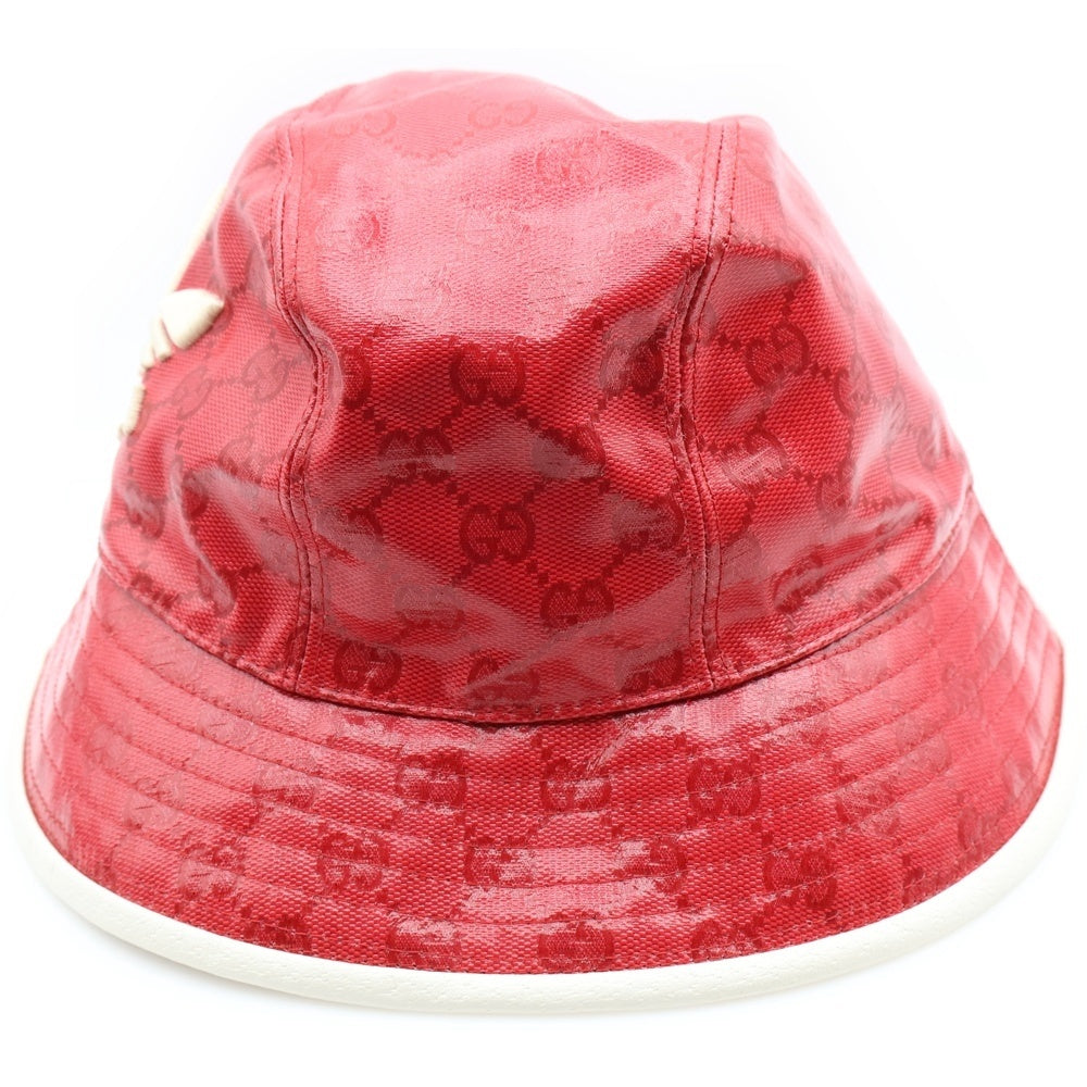 GUCCI(グッチ) ×adidas HAT M MARS FOILMA バケットハット レッド