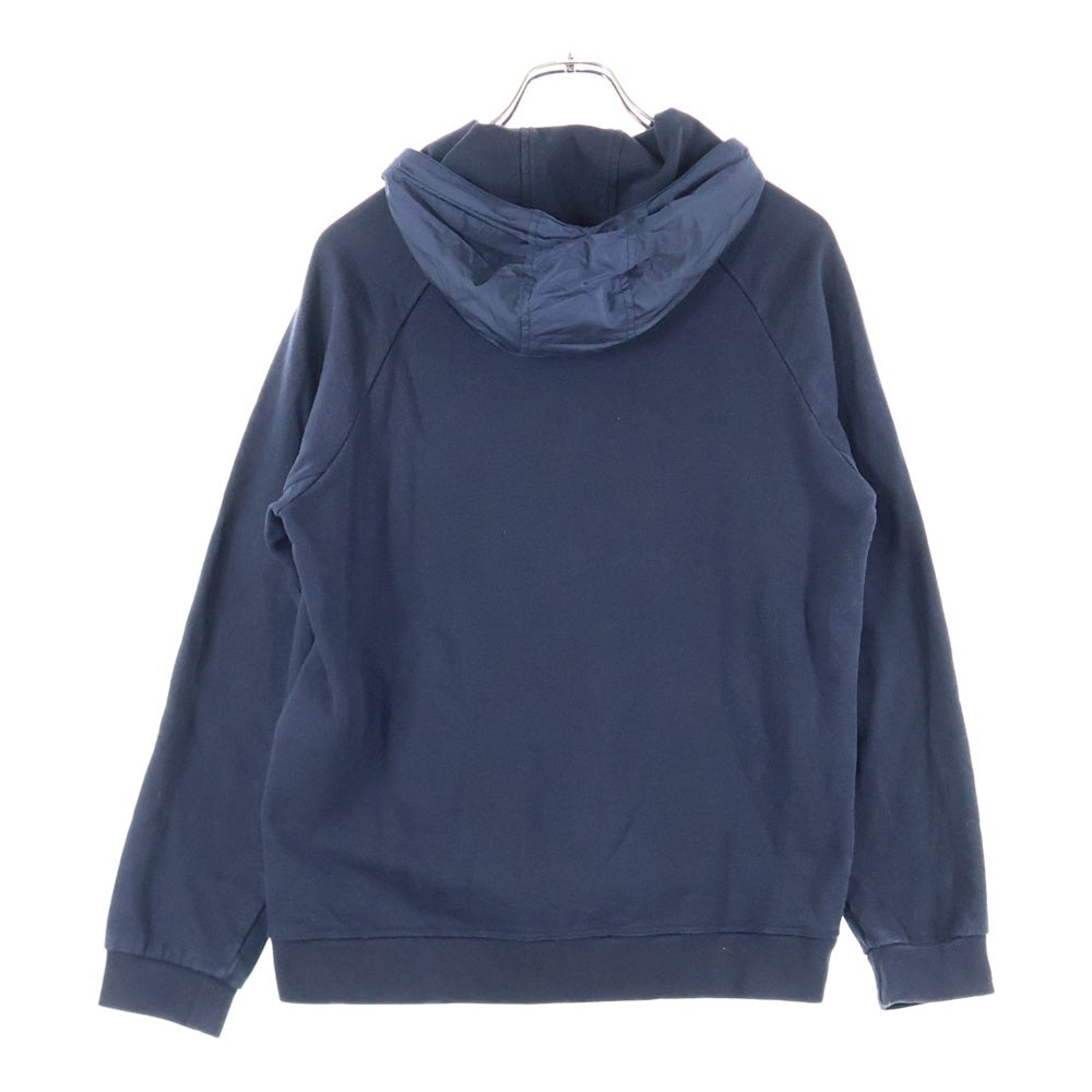 PRADA SPORT(プラダ スポーツ) ナイロン切替フーデッドジップアップパーカー SJC185 ネイビー