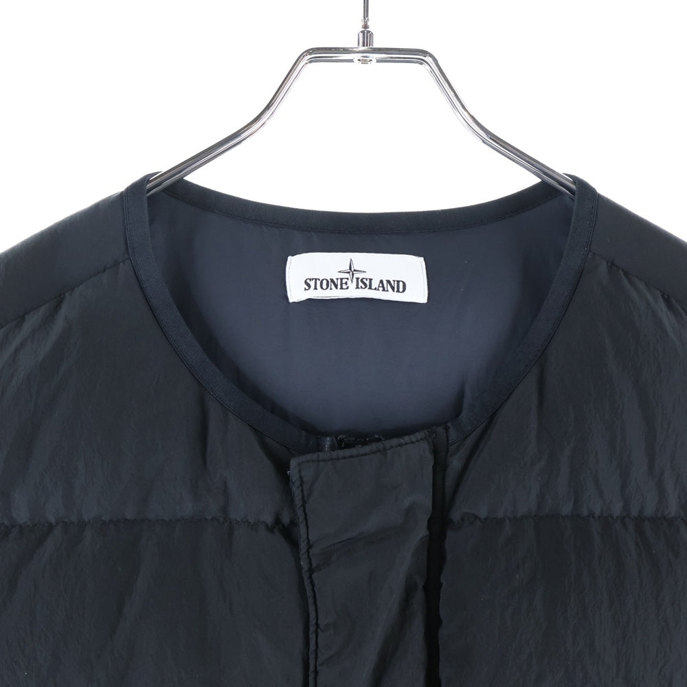STONE ISLAND(ストーンアイランド) 21AW キルティング ダウンベスト 7515711G2-B ブラック