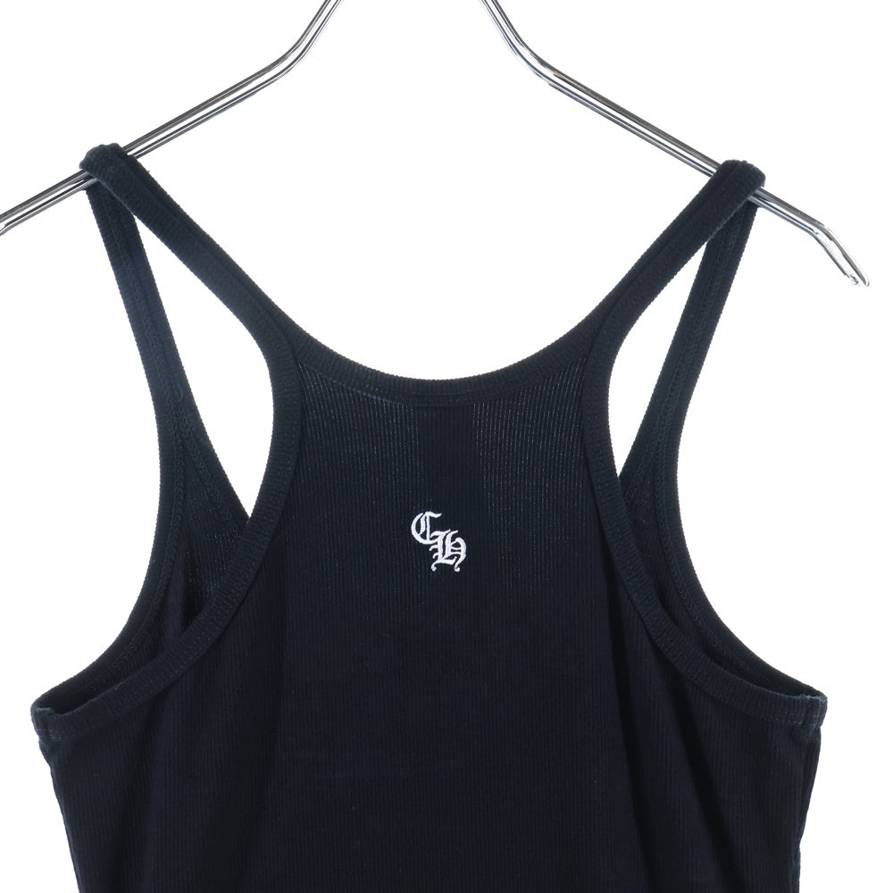 CHROME HEARTS(クロムハーツ) Y NOT CH刺繍 ボディスーツ ブラック