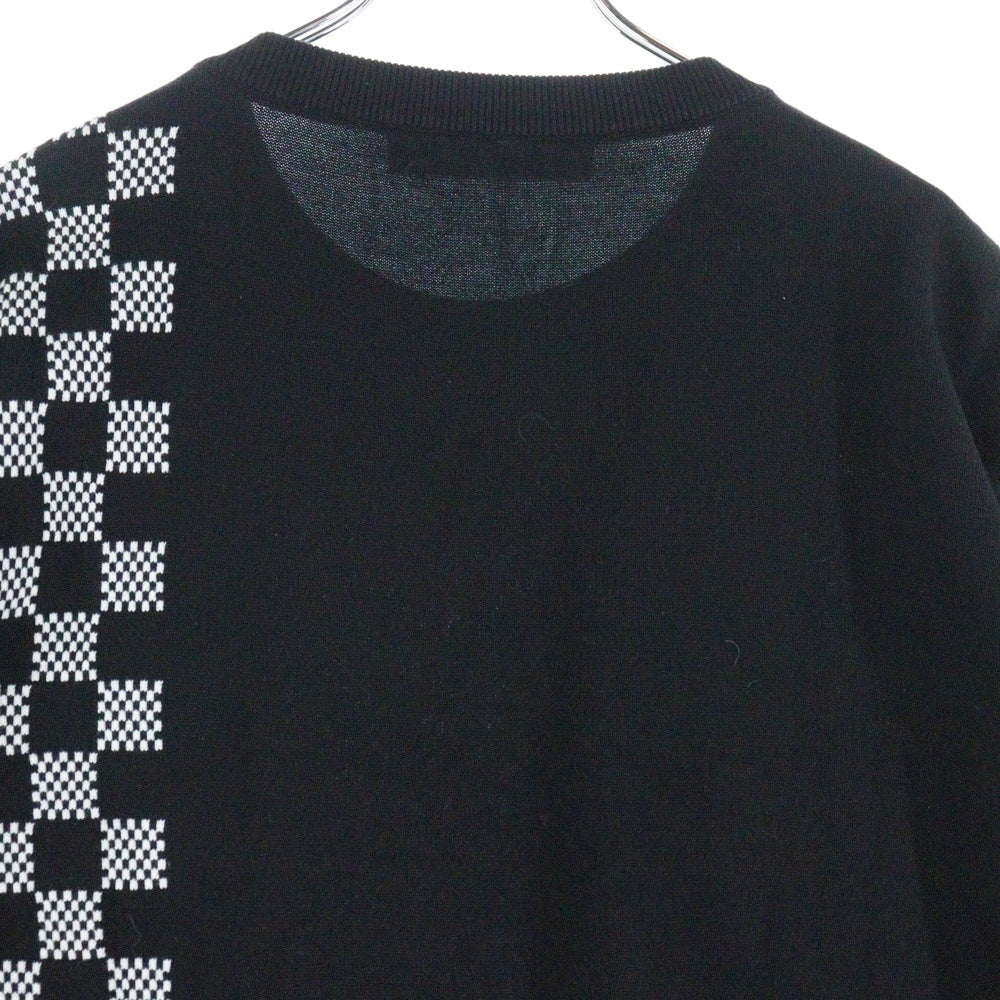 LOUIS VUITTON(ルイヴィトン) ダミエストライプ ジャカード半袖Tシャツ RM211 ZLW HKN86W ブラック