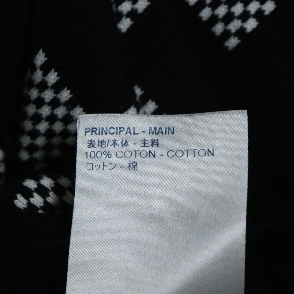 LOUIS VUITTON(ルイヴィトン) ダミエストライプ ジャカード半袖Tシャツ RM211 ZLW HKN86W ブラック