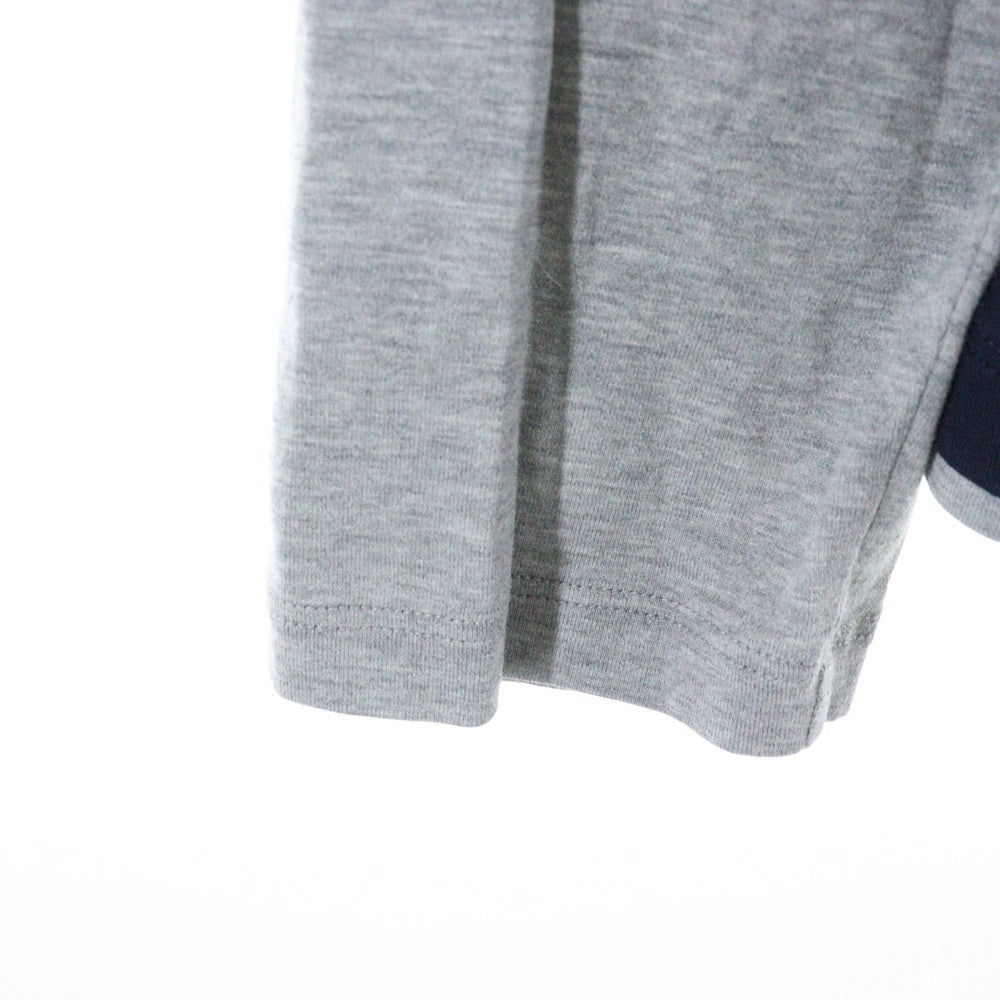 CELINE(セリーヌ) 25SS レイヤードルーズ長袖Tシャツ RX06N671Q ネイビー