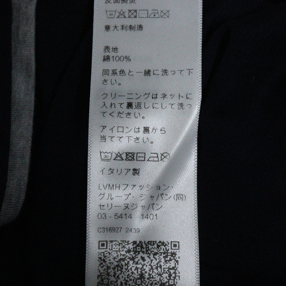 CELINE(セリーヌ) 25SS レイヤードルーズ長袖Tシャツ RX06N671Q ネイビー