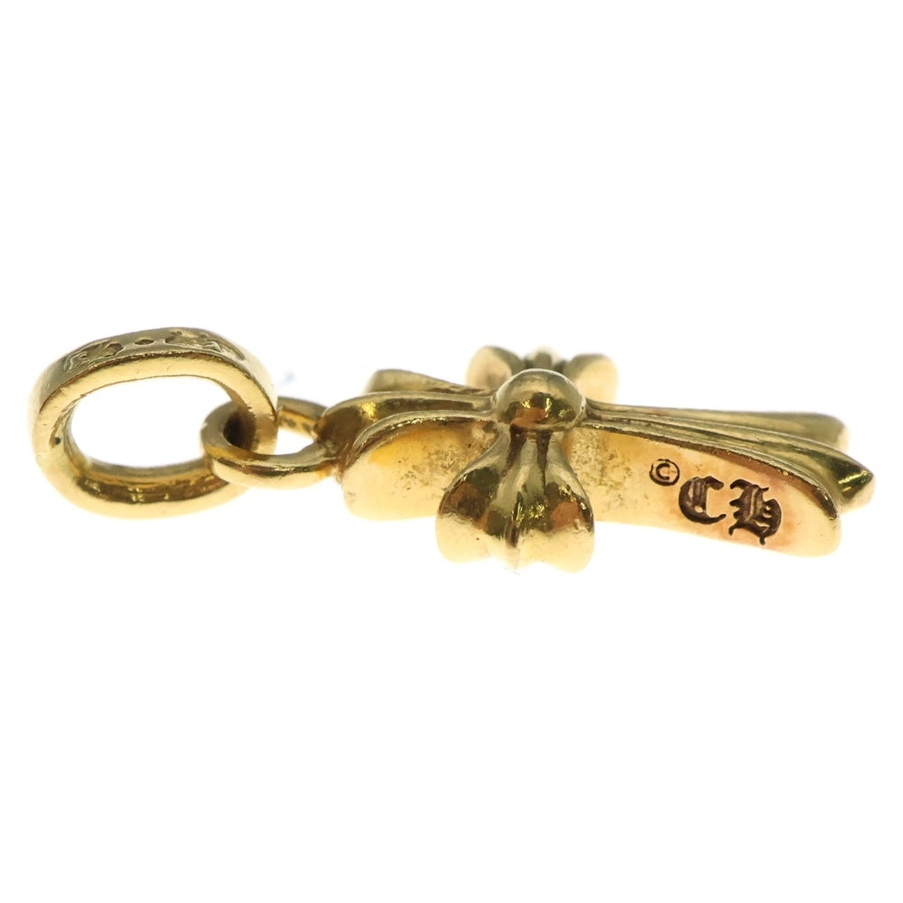 CHROME HEARTS(クロムハーツ) 22K CRS BBYFAT P/DIA ベイビーファットクロス PAVEダイヤ ペンダントトップ ゴールド BCA035
