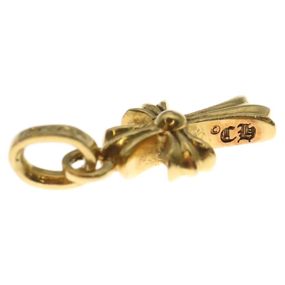 CHROME HEARTS(クロムハーツ) 22K CRS BBYFAT P/DIA ベイビーファットクロス PAVEダイヤ ペンダントトップ ゴールド BCA035