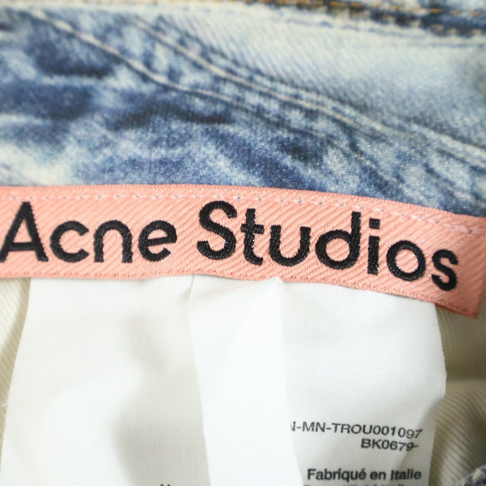 Acne Studios(アクネ ストゥディオズ) super baggy fit jeans スーパーバギーフィットジーンズ 2023 デニムパンツ FN-MNTROU001097 インディゴ