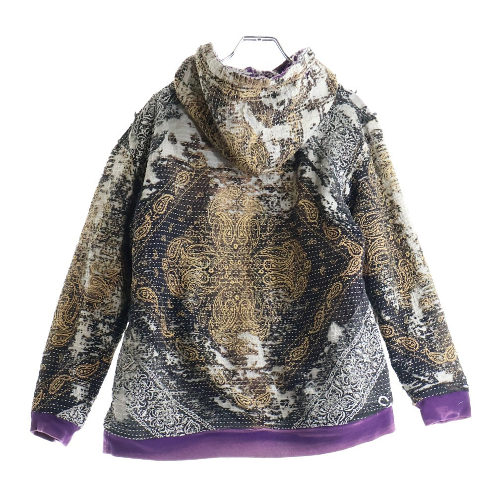PROLETA RE ART(プロレタリアート) UROBOROS HOODIE ウロボロスフーディ パーカー 刺し子 マルチカラー
