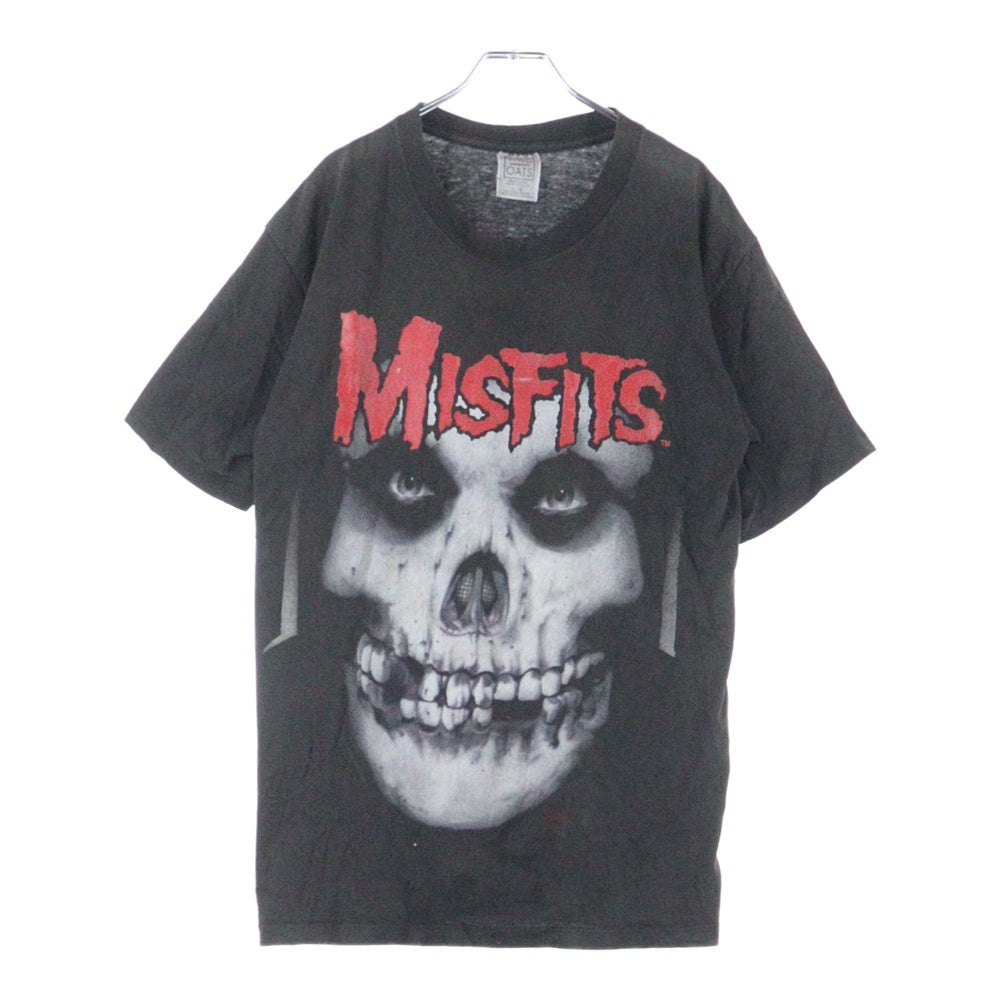 VINTAGE(ヴィンテージ) 90s MISFITS BIG SKULL DOUBLE SIDE TEE ミスフィッツ Tシャツ ブラック