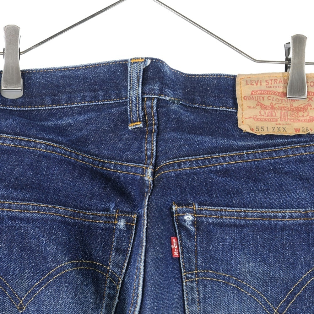 Levi's(リーバイス) 551ZXX 復刻 バレンシア工場 デニム USA製 インディゴ 551-0006