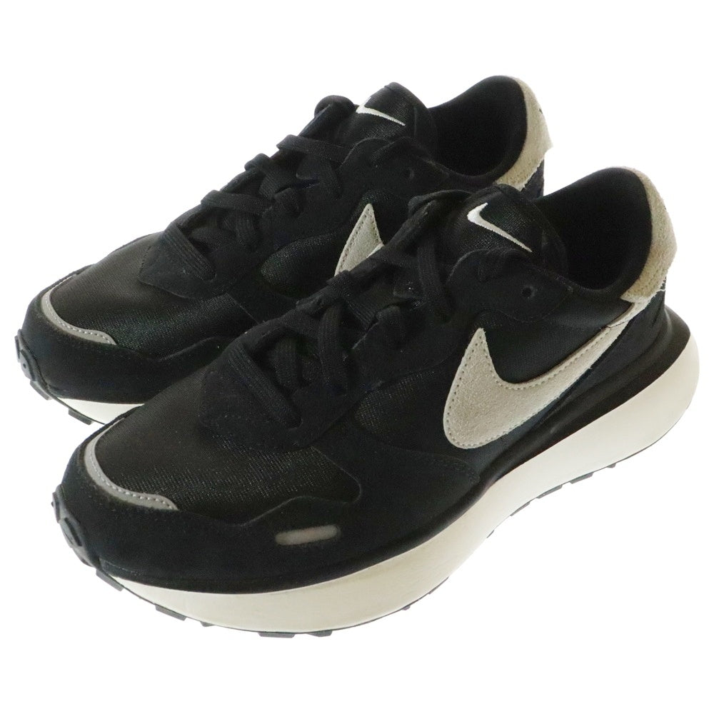 NIKE(ナイキ) PHOENIX WAFFLE BY YOU FQ8789-900 ローカットスニーカー ブラック US8/26.0cm