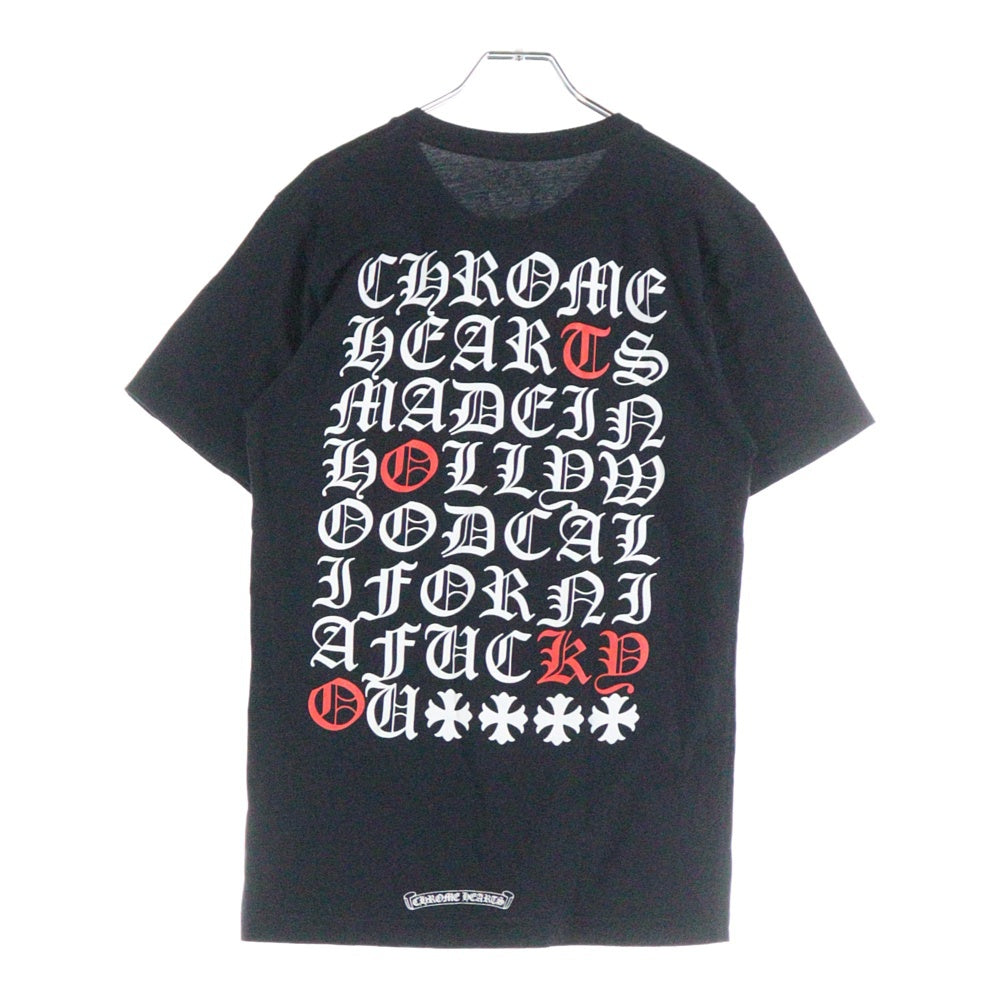 CHROME HEARTS(クロムハーツ) Made In Hollywood Tokyo Logo Tee メイドインハリウッド 東京ロゴ半袖Tシャツ ブラック