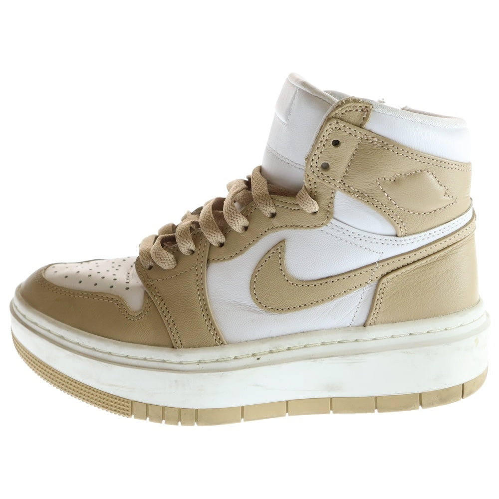 NIKE(ナイキ) WMNS AIR JORDAN 1 HIGH ELEVATE VACHETTA TAN DN3253-121 ウィメンズ エアジョーダン1 ハイ エレベート バケッタ スニーカー US6.5/23.5cm ベージュ/ホワイト