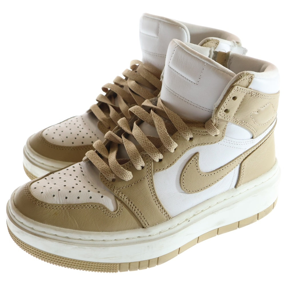 NIKE(ナイキ) WMNS AIR JORDAN 1 HIGH ELEVATE VACHETTA TAN DN3253-121 ウィメンズ エアジョーダン1 ハイ エレベート バケッタ スニーカー US6.5/23.5cm ベージュ/ホワイト