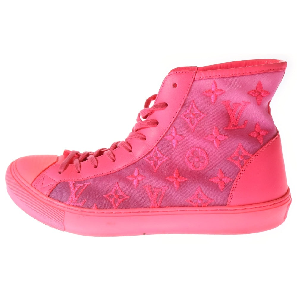 LOUIS VUITTON(ルイヴィトン) タトゥーライン モノグラム ハイカットスニーカー ピンク 66638A
