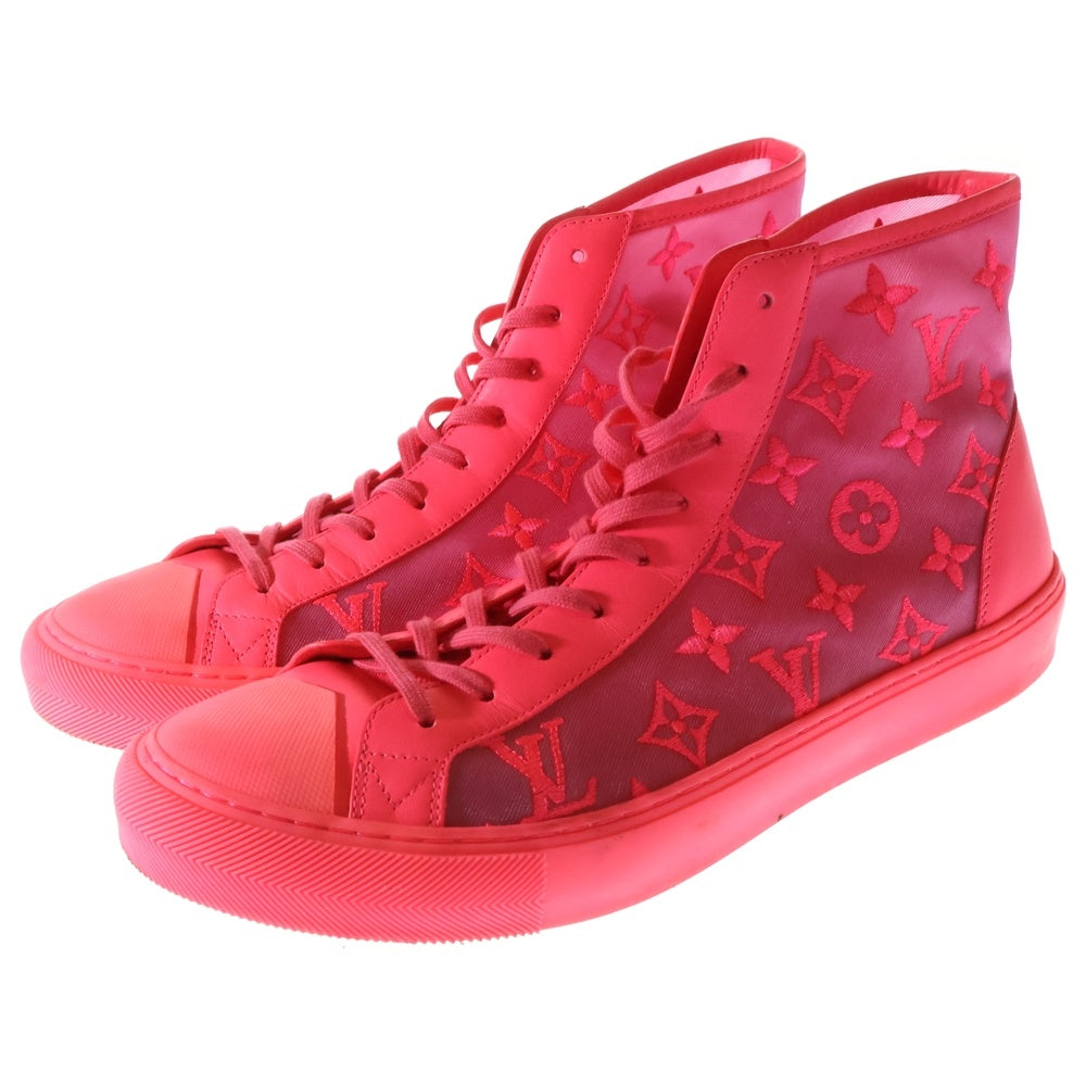 LOUIS VUITTON(ルイヴィトン) タトゥーライン モノグラム ハイカットスニーカー ピンク 66638A