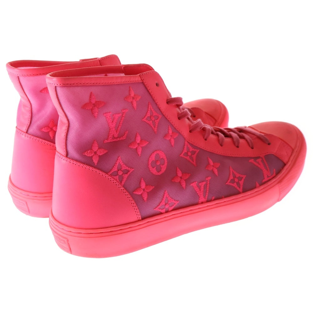 LOUIS VUITTON(ルイヴィトン) タトゥーライン モノグラム ハイカットスニーカー ピンク 66638A