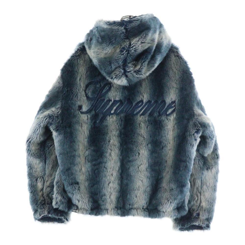 SUPREME(シュプリーム) 20AW Faux Fur Reversible Jacket リバーシブルジャケット ネイビー