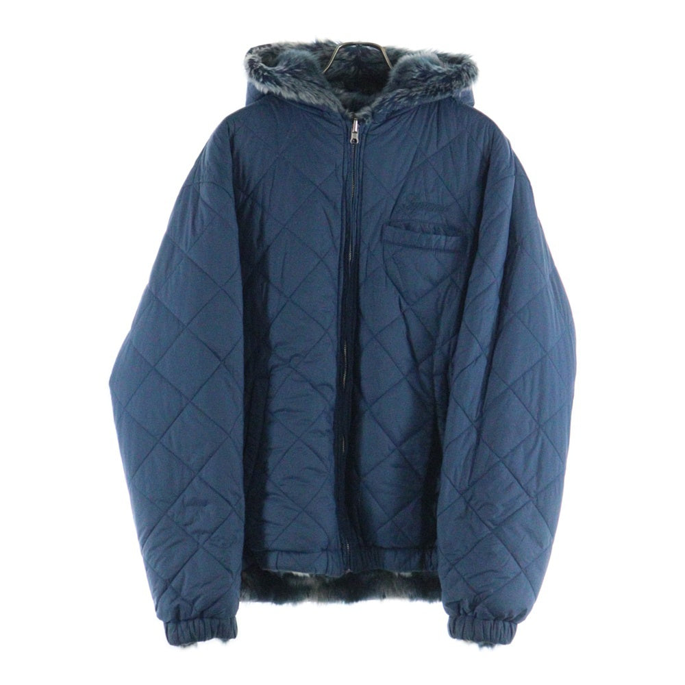 SUPREME(シュプリーム) 20AW Faux Fur Reversible Jacket リバーシブルジャケット ネイビー