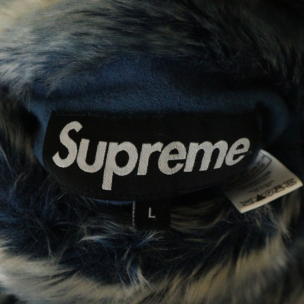 SUPREME(シュプリーム) 20AW Faux Fur Reversible Jacket リバーシブルジャケット ネイビー
