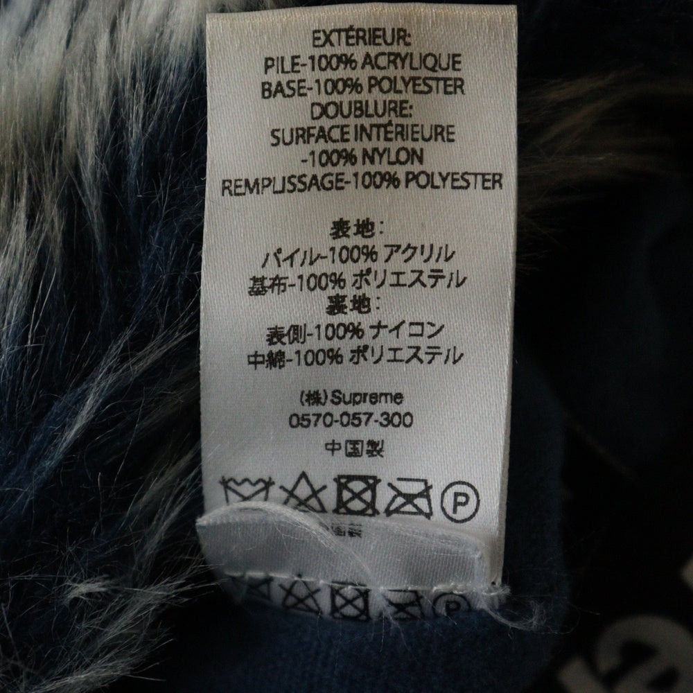 SUPREME(シュプリーム) 20AW Faux Fur Reversible Jacket リバーシブルジャケット ネイビー