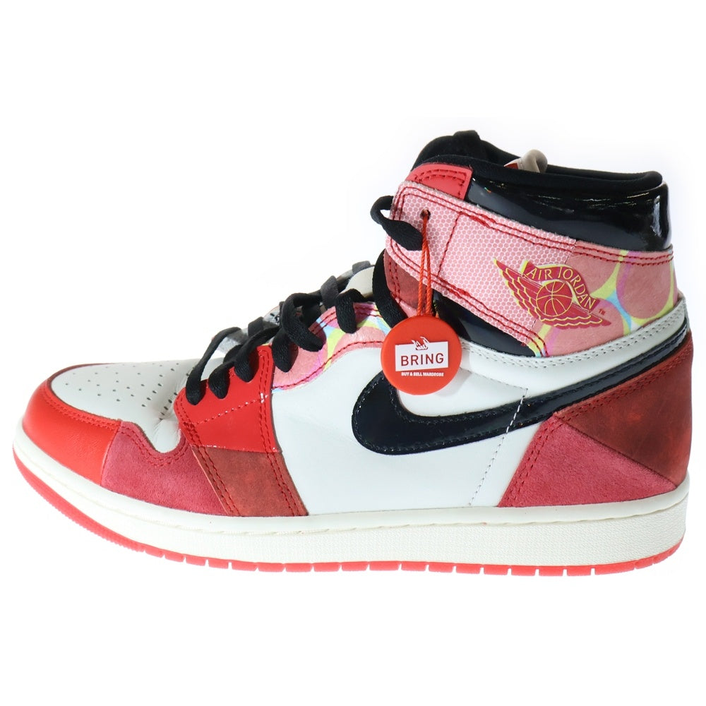 NIKE(ナイキ) AIR JORDAN 1 RETRO HIGH OG DV1748-601 エアジョーダン1 レトロハイ オリジンストーリー ハイカットスニーカー レッド/ホワイト US10.5/28.5cm