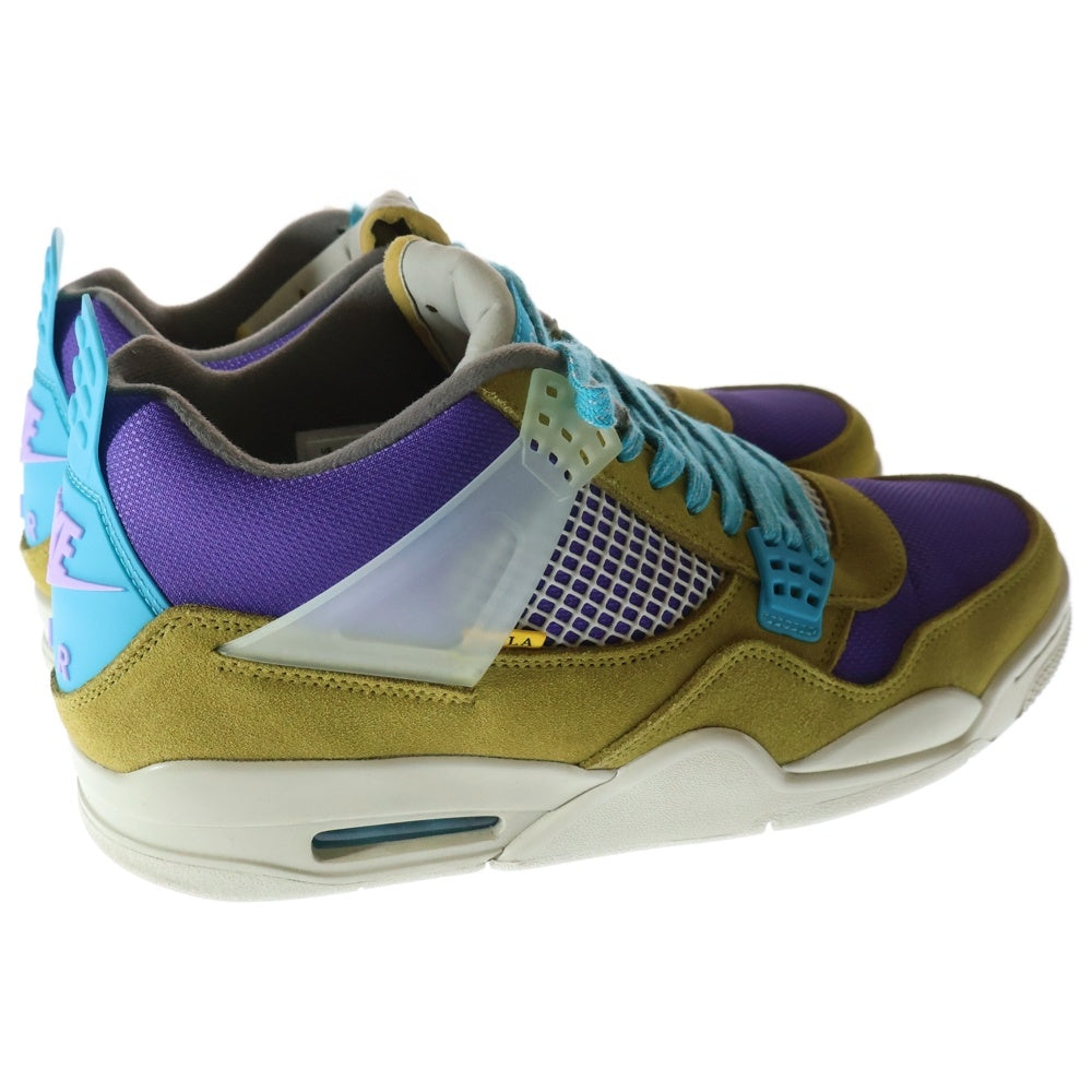 NIKE(ナイキ) ×UNION AIR JORDAN 4 RETRO SP DESERT MOSS DJ5718-300 エアジョーダン4 デザートモス ハイカットスニーカー マルチ US11/29.0cm