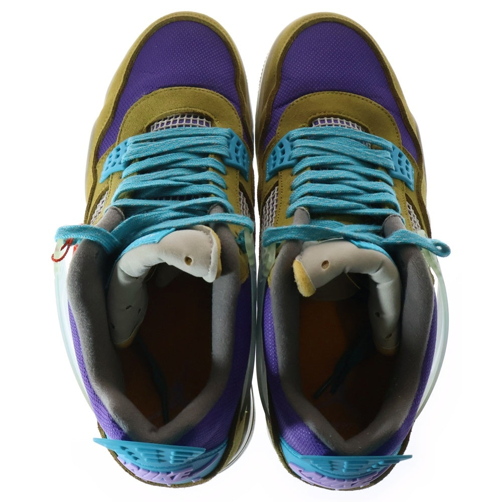 NIKE(ナイキ) ×UNION AIR JORDAN 4 RETRO SP DESERT MOSS DJ5718-300 エアジョーダン4 デザートモス ハイカットスニーカー マルチ US11/29.0cm