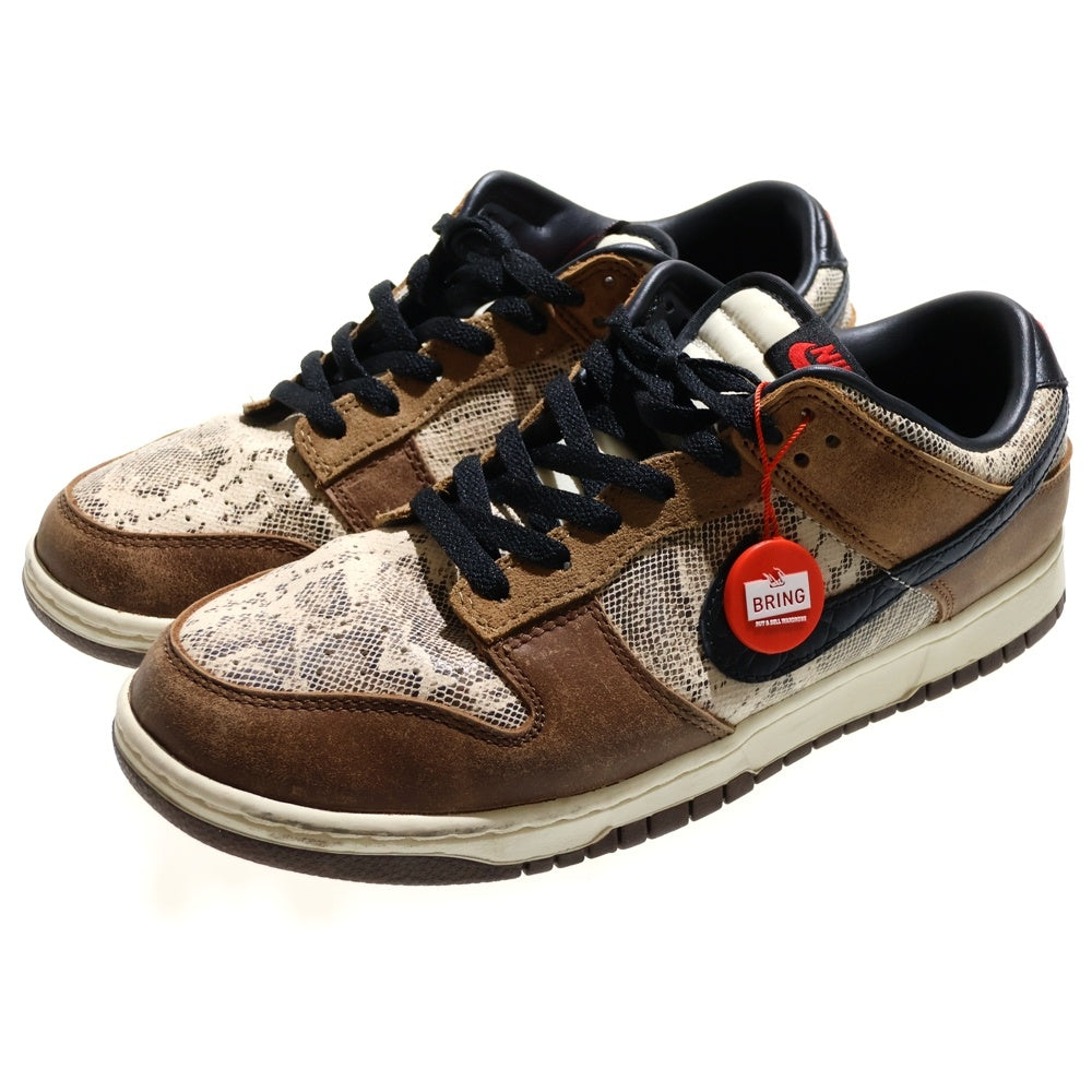 NIKE(ナイキ) DUNK LOW PRM Head 2 Head CO dot JP FJ5434-120 ダンク ロー プロ ヘッドトゥヘッド ローカットスニーカー ブラウン US10.5/28.5cm
