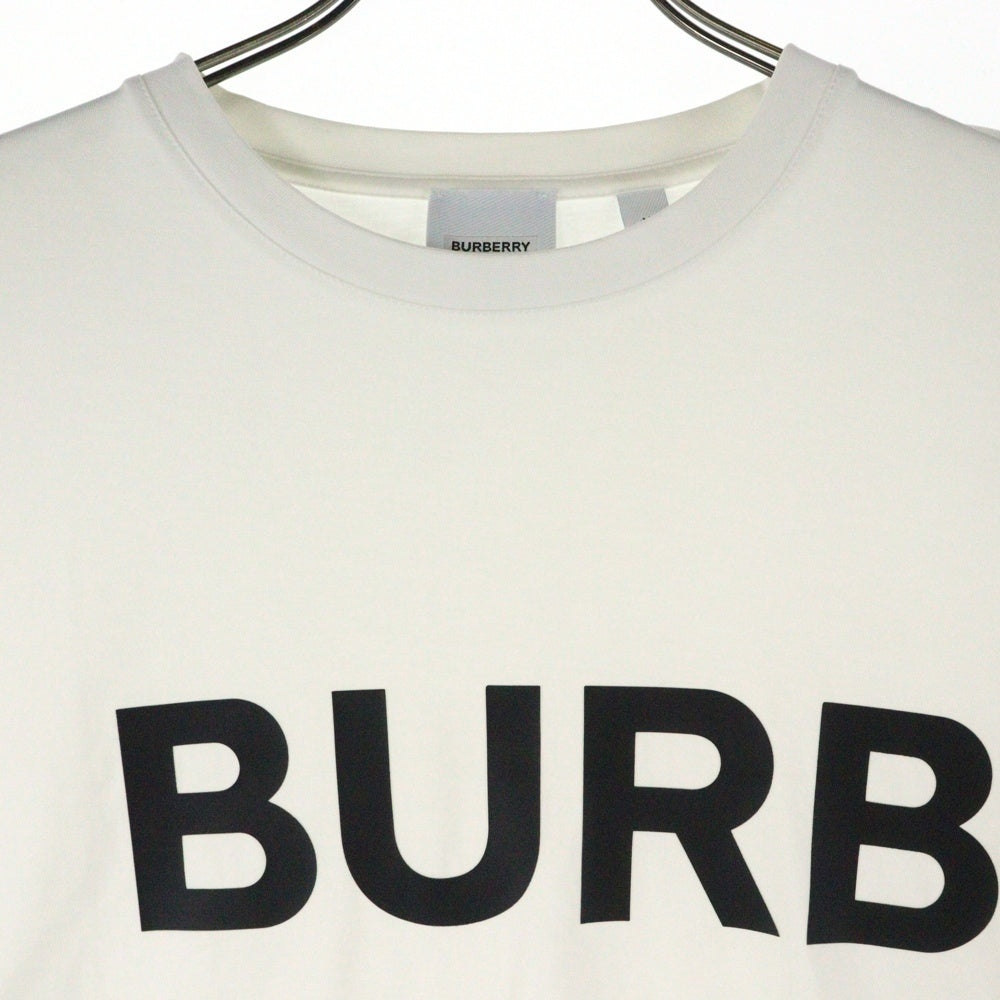 BURBERRY(バーバリー) HORSE FERRY PRINT 8040691 ホース フェリー プリント クルーネック半袖Tシャツ カットソー ホワイト