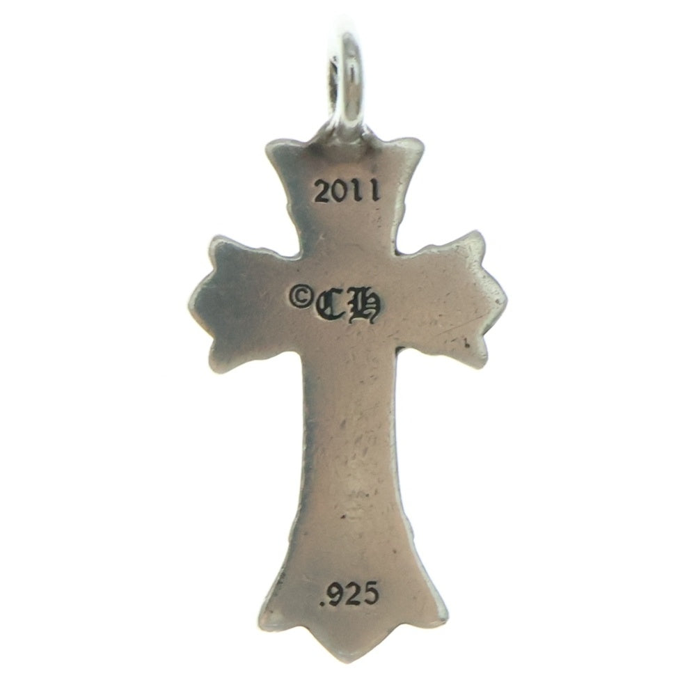 CHROME HEARTS(クロムハーツ) DBL CH CRS ダブルCHクロスチャーム ペンダントトップ シルバー BCA248
