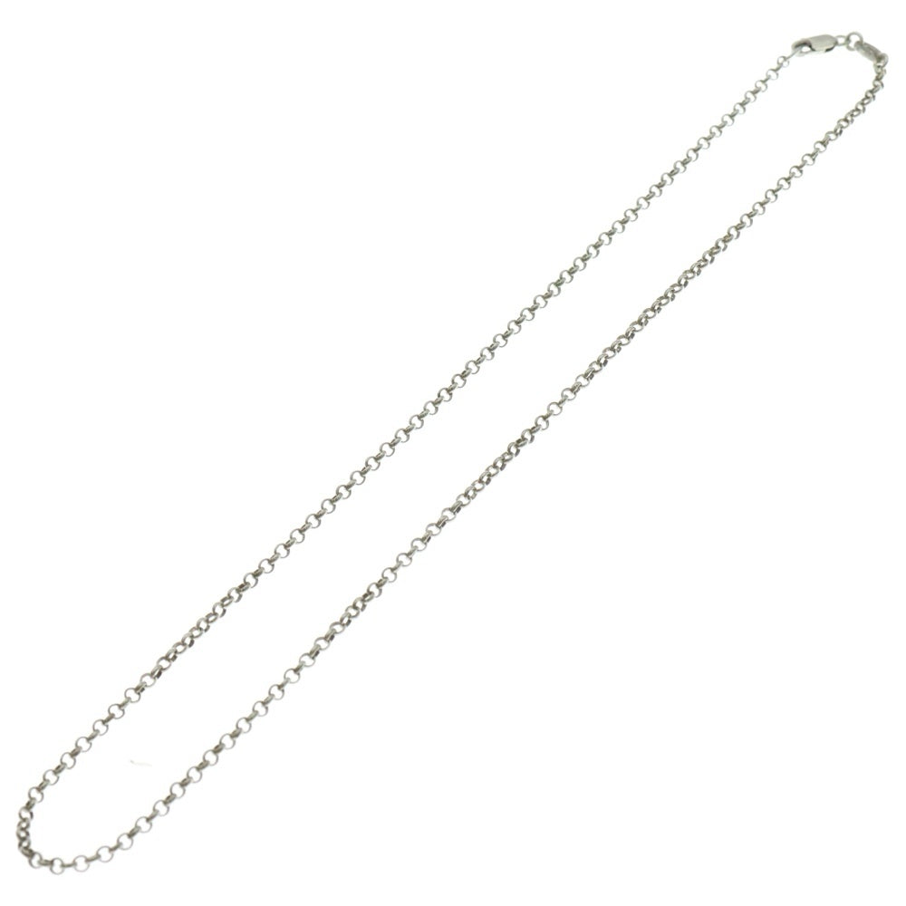 CHROME HEARTS(クロムハーツ) NECKCHAIN R16 ロールチェーンネックレス 16inch シルバー BCA082