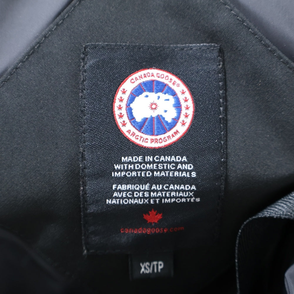 CANADA GOOSE(カナダグース) CANMORE PARKA 5807L キャンモア ジップアップ ダウンジャケット ブラック