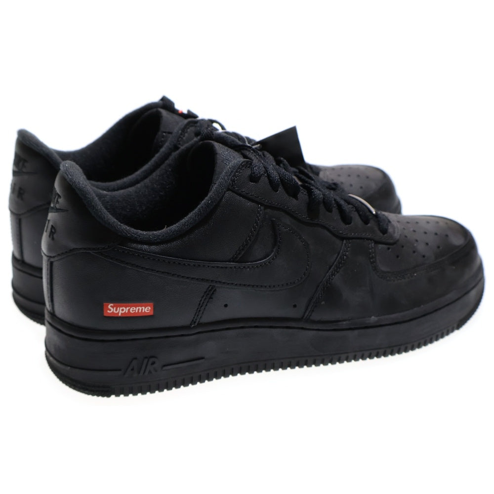 NIKE(ナイキ) ×SUPREME AIR FORCE 1 LOW CU9225-001 エアフォース1 ローカットスニーカー ブラック US9/27.0cm