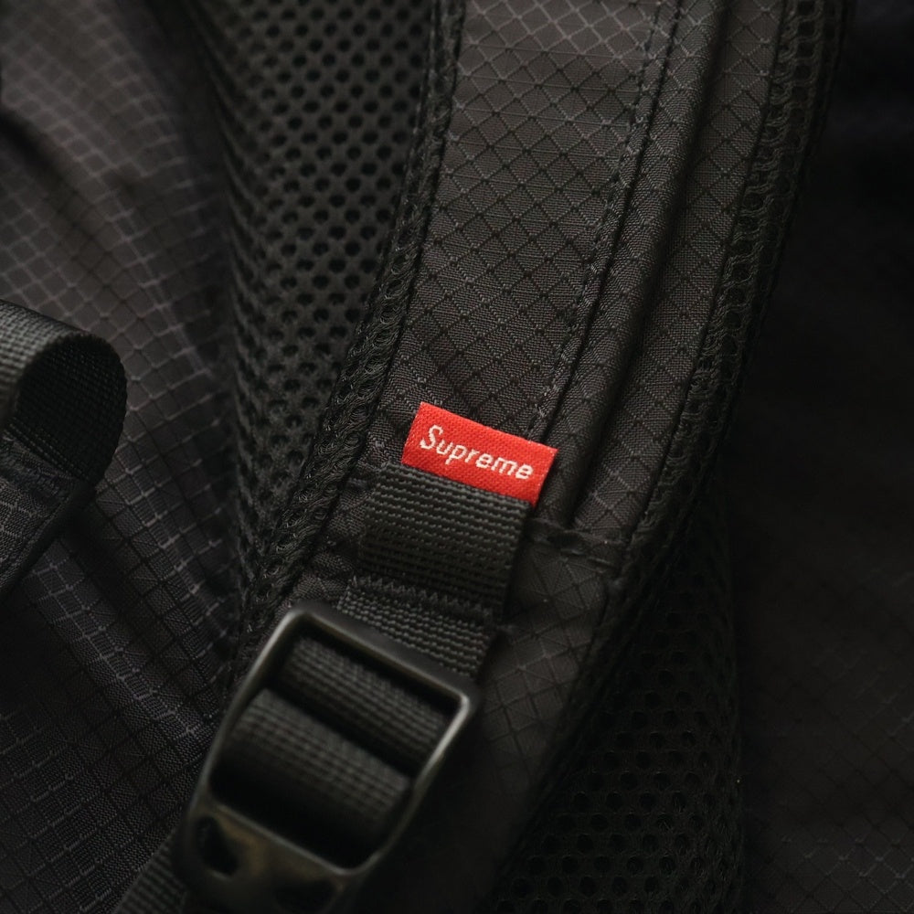 SUPREME(シュプリーム) 22SS Reign 23 cordura Backpack コーデュラ 刺繍 バックパック ブラック