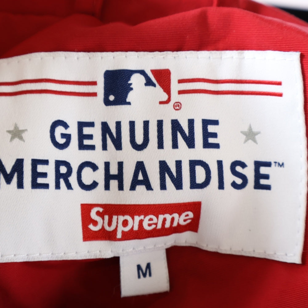 SUPREME(シュプリーム) 21AW ×MLB New York Yankees Track Jacket エムエルビー ニューヨークヤンキース トラックジャケット ネイビー/グレー